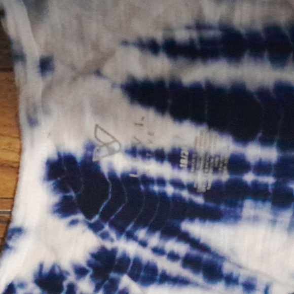 Livi Active Lane Bryant Women's Size 18/20 Blue Tye Dye Maxi Dress EUC - Picture 2 of 3